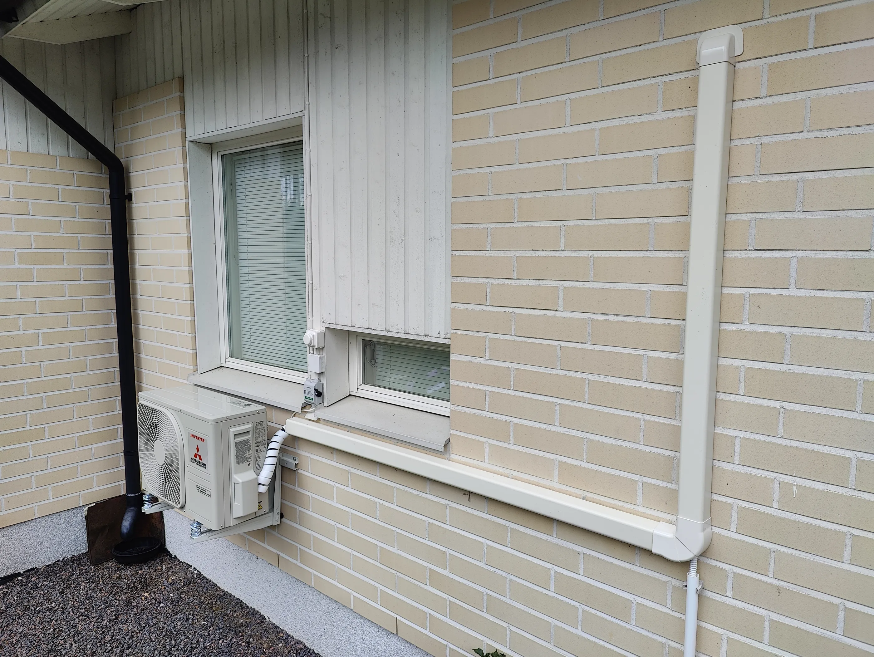 Ilmalämpöpumpun asennus